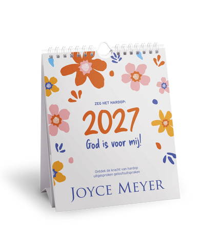 Zeg het hardop: 2027 – God is voor mij! – kalender